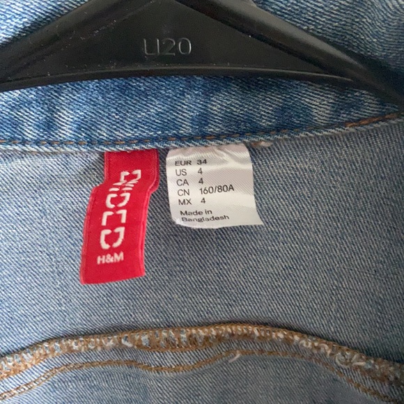 H&M Cropped Jean Jacket - Picture 3 of 5